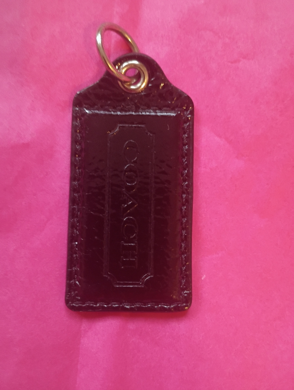 Coach Glossy Hang Tag
